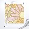 Retro Hippy Floral Yellow Flowers Flower Power Bohemian Sunshine Large Scale Custom Printed Fabric by Spoonflower Various Fabrics by the Yard or Fat Quarter